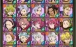 CONTA THE SEVEN DEADLY SINS GRAND CROSS GLOBAL