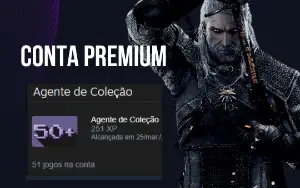 Conta Steam Preço De Desapego - Nível Premium- 54 Jogos