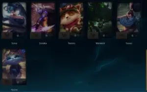 LoL Diamante 4, 75% winrate ranked, 6 skins, 30k ea,lvl 33