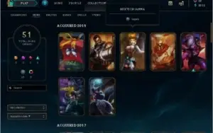 CONTA UNRANKED (91) CHAMPS+51SKINS (RIOTGRAVES,JANNA HEXTEC)