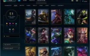 CONTA UNRANKED (91) CHAMPS+51SKINS (RIOTGRAVES,JANNA HEXTEC)