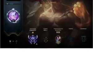 CONTA LOL DIAMANTE 4 21 SKINS 73 CHAMPS 17 BAUS NO ESPOLIO