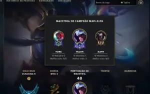 Conta Lol