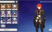 Genshin ar28 Childe, Diluc, Qiqi, Klee outros4*