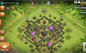 Cash Of Clans Cv 9 Quase Full E recém Cv 9 Baratos