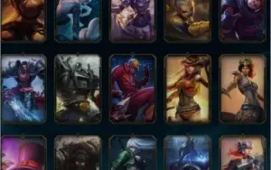 Conta LOL Platina 4 com 56 skins