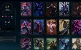 Conta LOL Platina 4 com 56 skins