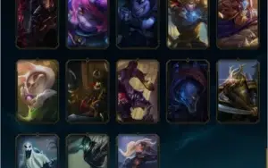 Conta LOL Platina 4 com 56 skins