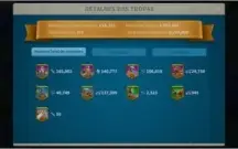 Conta RoK 9.8M de poder + 20k de gemas (Valor Negociavel)