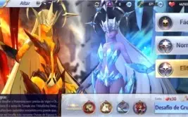 Conta server 42 Saint Seiya awakening lvl 48
