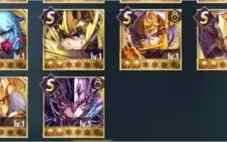 Conta server 42 Saint Seiya awakening lvl 48