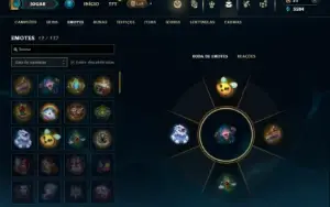 Unranked com 80 Champs e 29 Skins