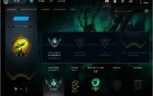 Conta LOL PLATINA IV MMR ALTO