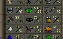 Conta Maxed Melee total lvl 1781 com firecape, b gloves etc