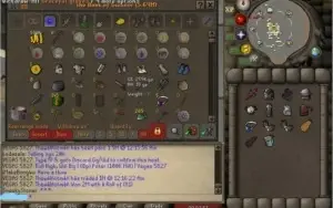 Conta Maxed Melee total lvl 1781 com firecape, b gloves etc