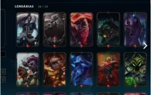 Conta lol season 3 barato