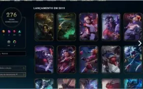 Conta lol season 3 barato