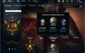 Conta ouro 4 com 155 Champs e 126 Skins