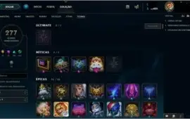 Conta League Of Legends, 357 Skins, 277 Icones, Todos Champs