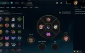 Conta League Of Legends, 357 Skins, 277 Icones, Todos Champs