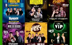 Pack de 50 Flyers para Festas e Eventos - Corel Draw