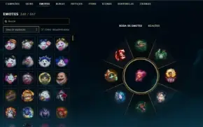 Conta league of legends desde 2012  c/ itens no Valorant