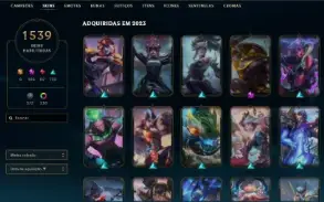 Conta league of legends desde 2012  c/ itens no Valorant