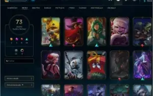 Conta Platina 2 League of Legends . Conta smurf Ouro 4