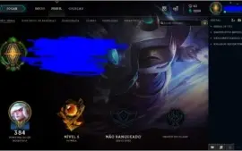 CONTA LEAGUE OF LEGENDS MAIN SUPORTE
