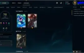 CONTA LEAGUE OF LEGENDS MAIN SUPORTE