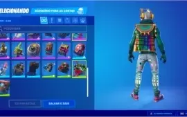 CONTA FORTNITE (3 TEMP) +100 SKINS + VARIOS JOGOS EPIC