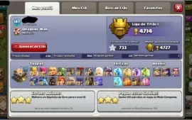 Conta Clash of Clans Cv11 totalmente full