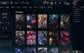 CONTA LOL HIGH ELO