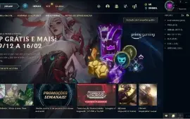 CONTA LOL HIGH ELO