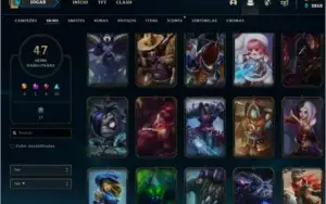 Conta Platina 4 / 91 Campeões /47 Skins