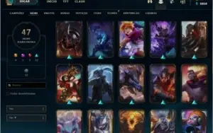 Conta Platina 4 / 91 Campeões /47 Skins
