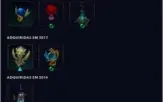CONTA LEAGUE OF LEGENDS - SMURF - 92 SKINS + 118 CHAMPS