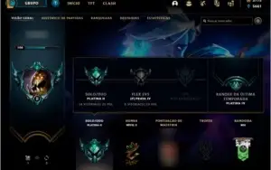 CONTA LEAGUE OF LEGENDS - SMURF - 92 SKINS + 118 CHAMPS