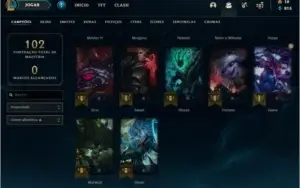 Conta Lol Prata 1 Caitlyn Pulsefire, Riot Kayle, Gragas noel