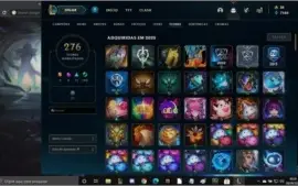 Conta de League of Legends a venda