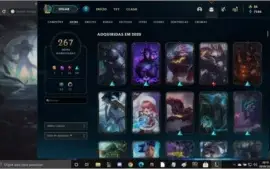 Conta de League of Legends a venda