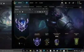 Conta de League of Legends a venda