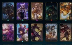 Conta League of Legends all champions 50 skins