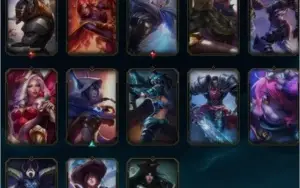 Conta League of Legends all champions 50 skins