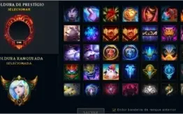 Conta League of Legends all champions 50 skins