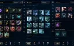 Conta Mestre LOL Lvl 292, 80 skins e + p ativar!