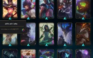 Conta League of Legends LVL 414, 213 skins (c/ skins ultimat