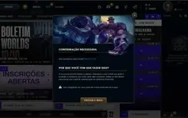 CONTA PLATINA, E-MAIL NAO CONFIRMADO CONTA NOVA