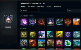 [LoL] Conta Smurf Ouro IV 10K EA - BR