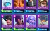 Clash Royale 4.9k trofeus - Nv12 - Deck golem 5 carta full